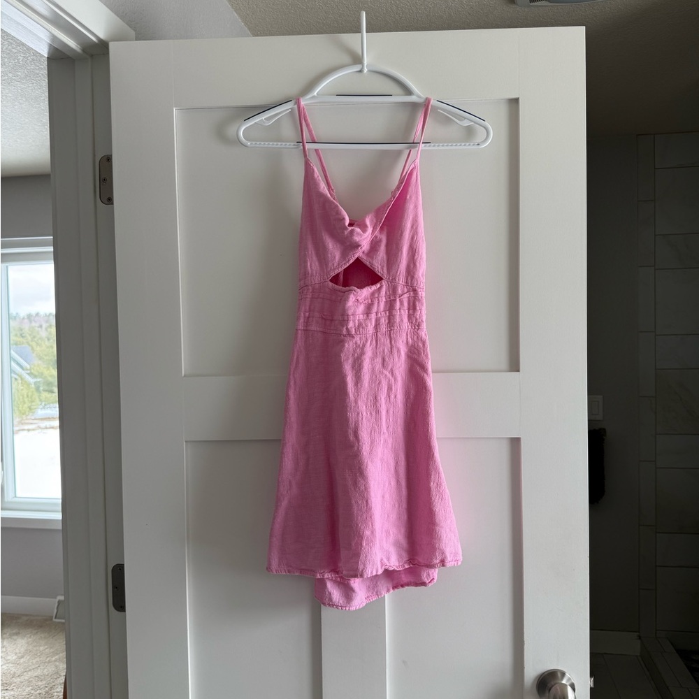 Pink Mini Dress